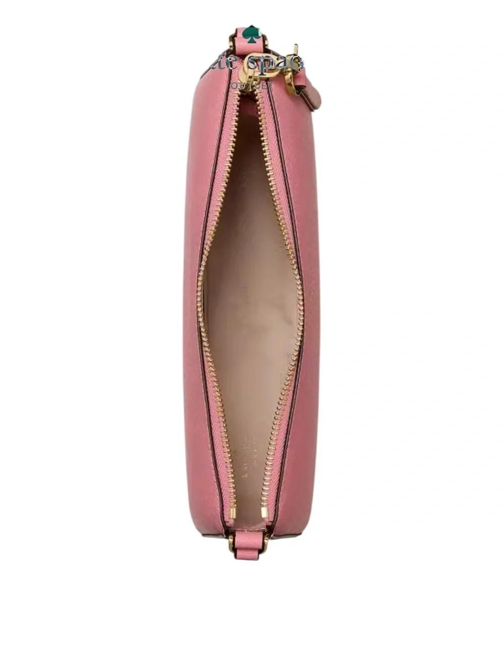 kate spade Pink Leather Crossbody with Gold Hardware